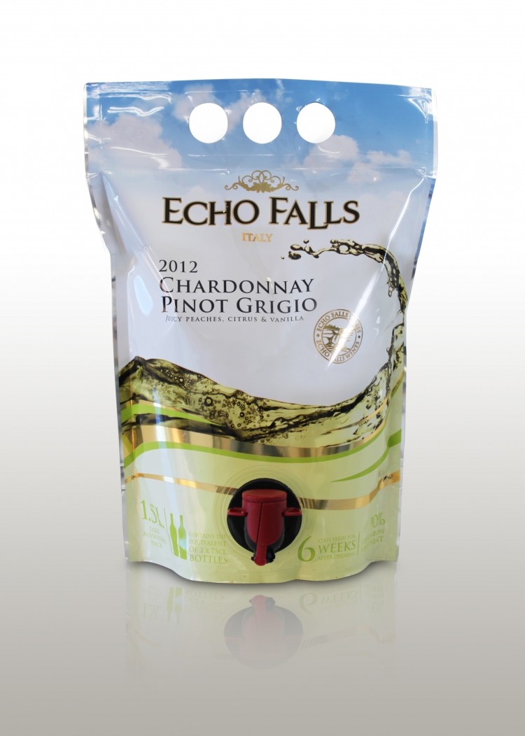 Echo Falls is championing the wine in pouches format 