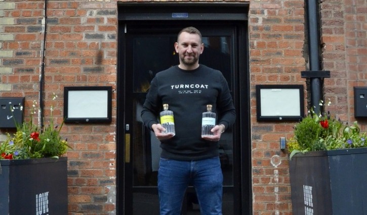 Turncoat Distillery has moved production to Love Lane Brewery. Pictured: Turncoat head Edward Ridding