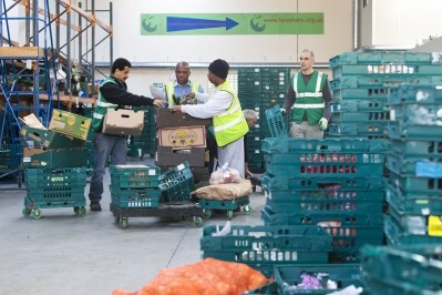The UK is lagging France with the amount of surplus food it sends to charities 