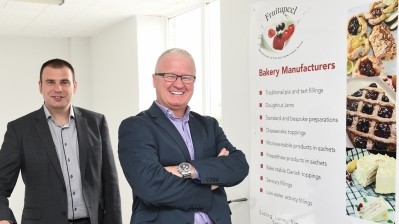 Fruitapeel finance director Neil Murgatroyd (left) and md Terry Haigh (right)