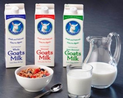 St Helen’s Farm produces a range of dairy products made from goats’ milk
