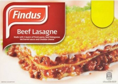 Some Findus beef lasaga contained up to 100% horse meat