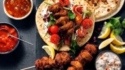 The Kent-based manufacturer produces a range of plant-based curries and kebabs. Credit: SHICKEN