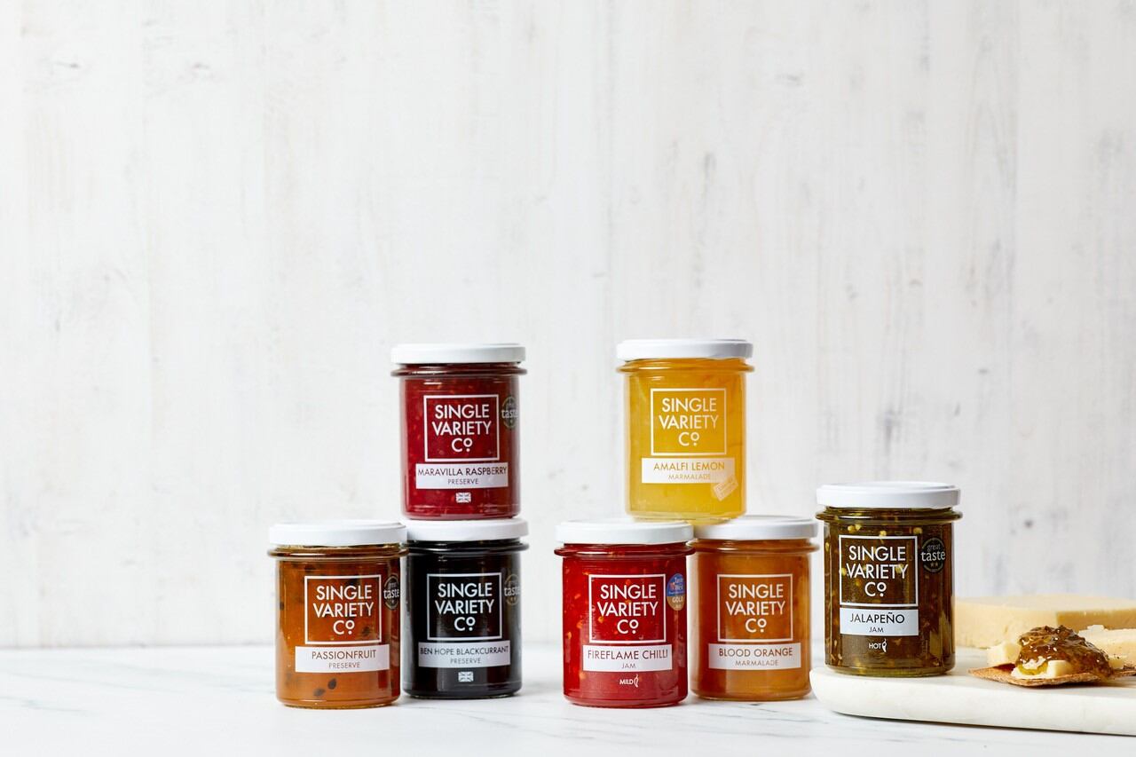 Single Variety jam selection