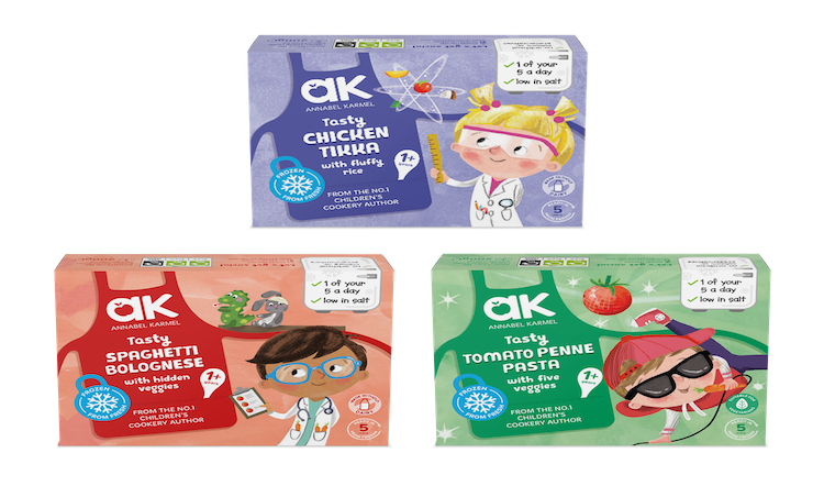 Kerry Foods takes on Annabel Karmel frozen food production