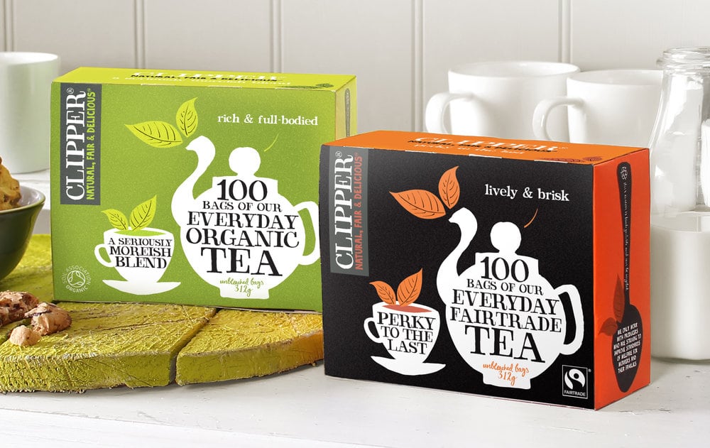 Clipper launches plastic-free teabag 