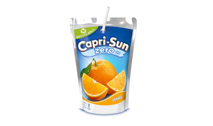 Capri-Sun launches its first ever fully recyclable pouch 
