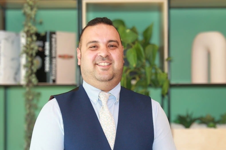 Corporate headshot of a man