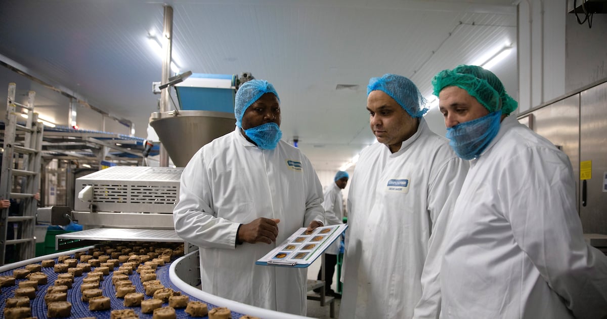 Compleat Foodservice – Crewe Cookie Production Line