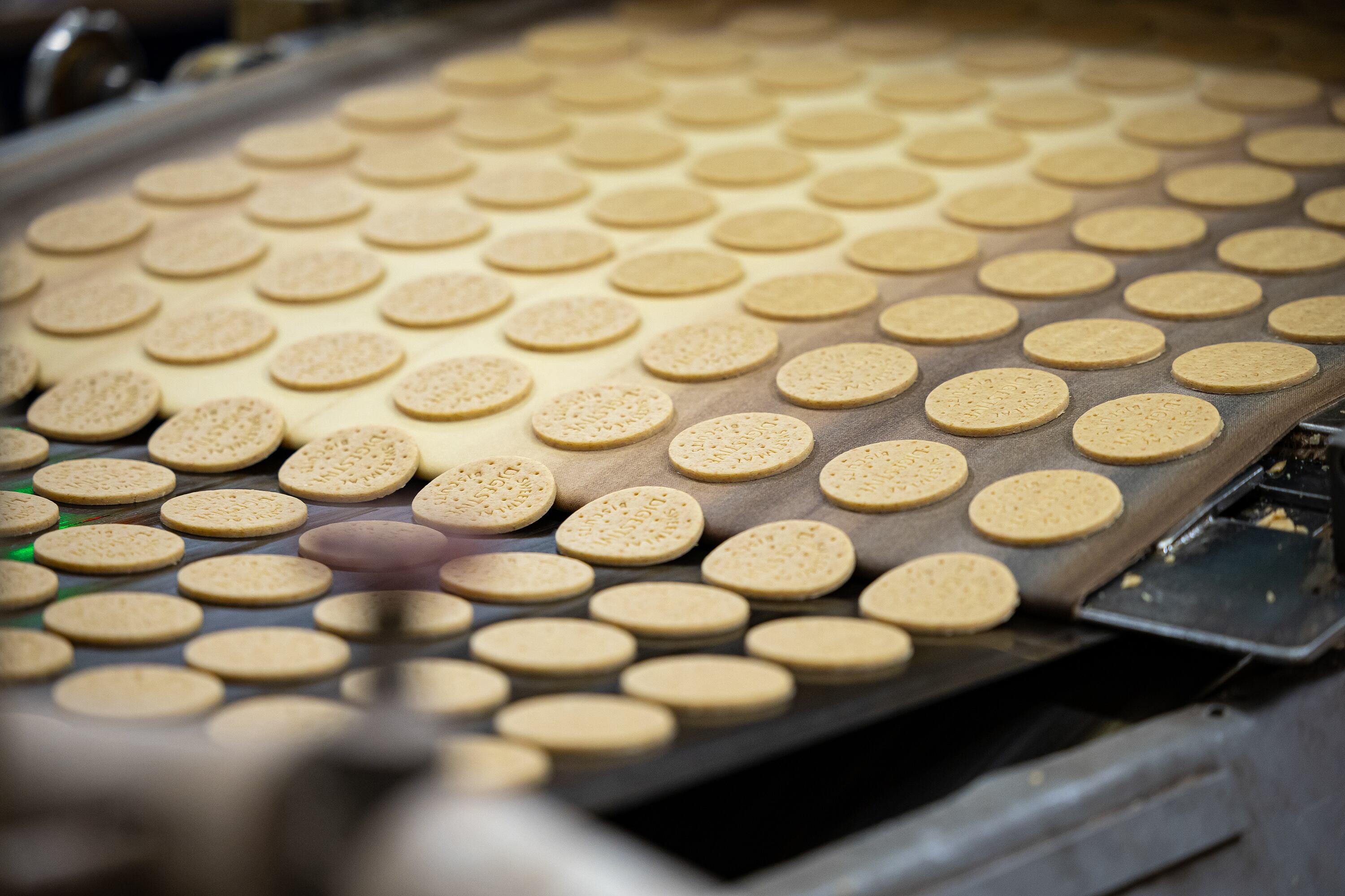 Cerealto biscuit line.