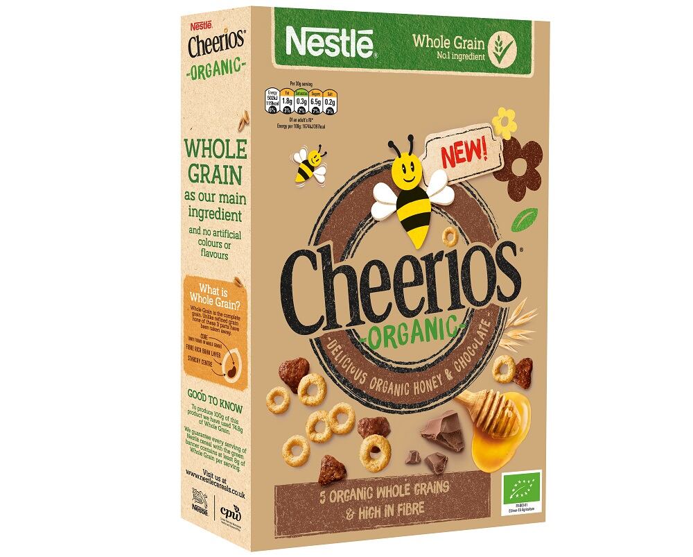 Nestlé and Cereal Partners launch new organic Cheerios line