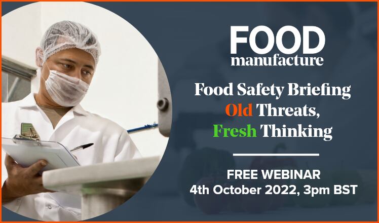 Food Safety Briefing: Free webinar tomorrow 