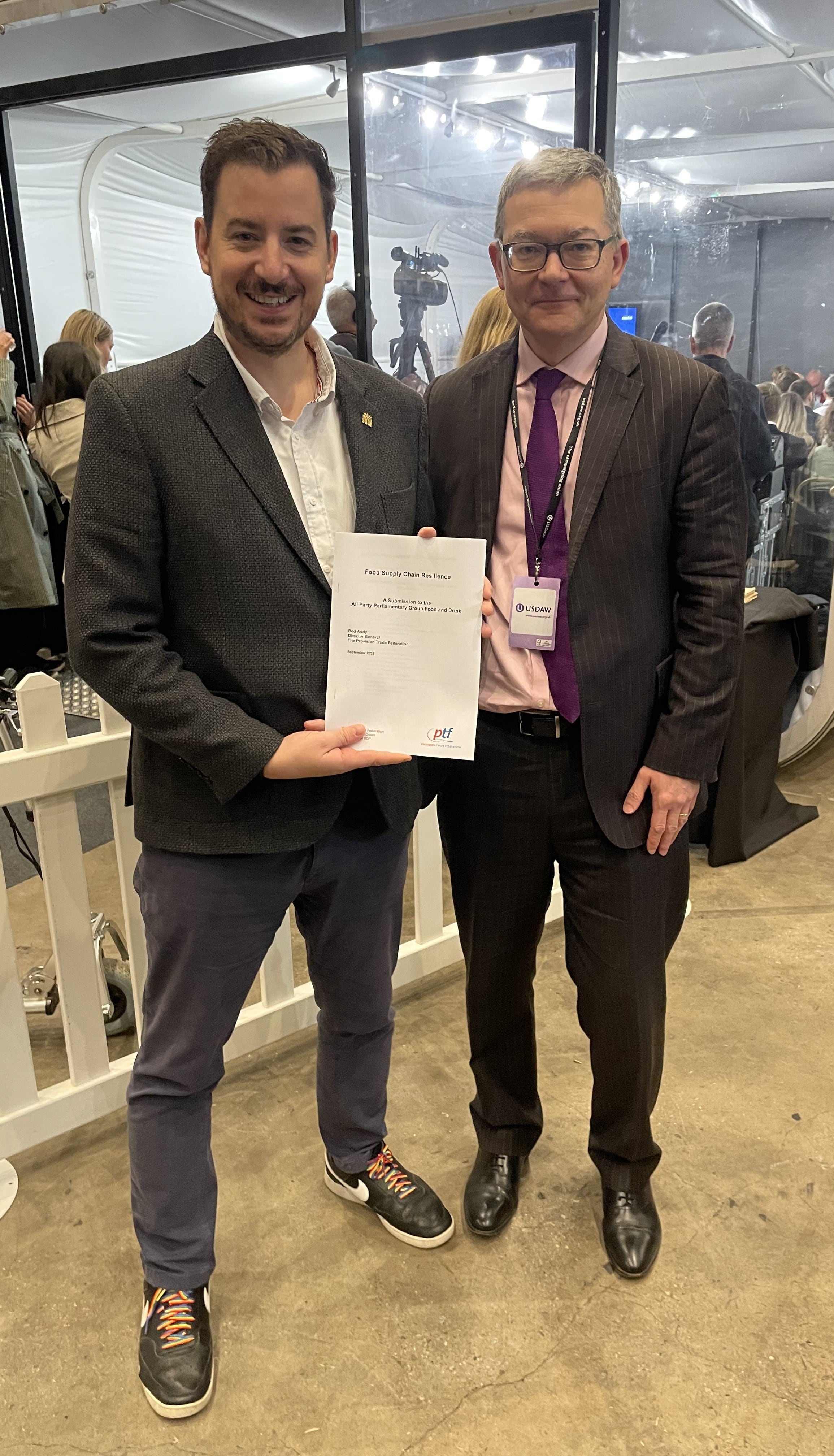 Mike Reader MP with Rod Addy, PTF
