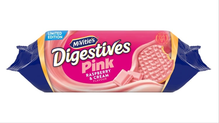 McVitie’s unveils limited edition pink digestives