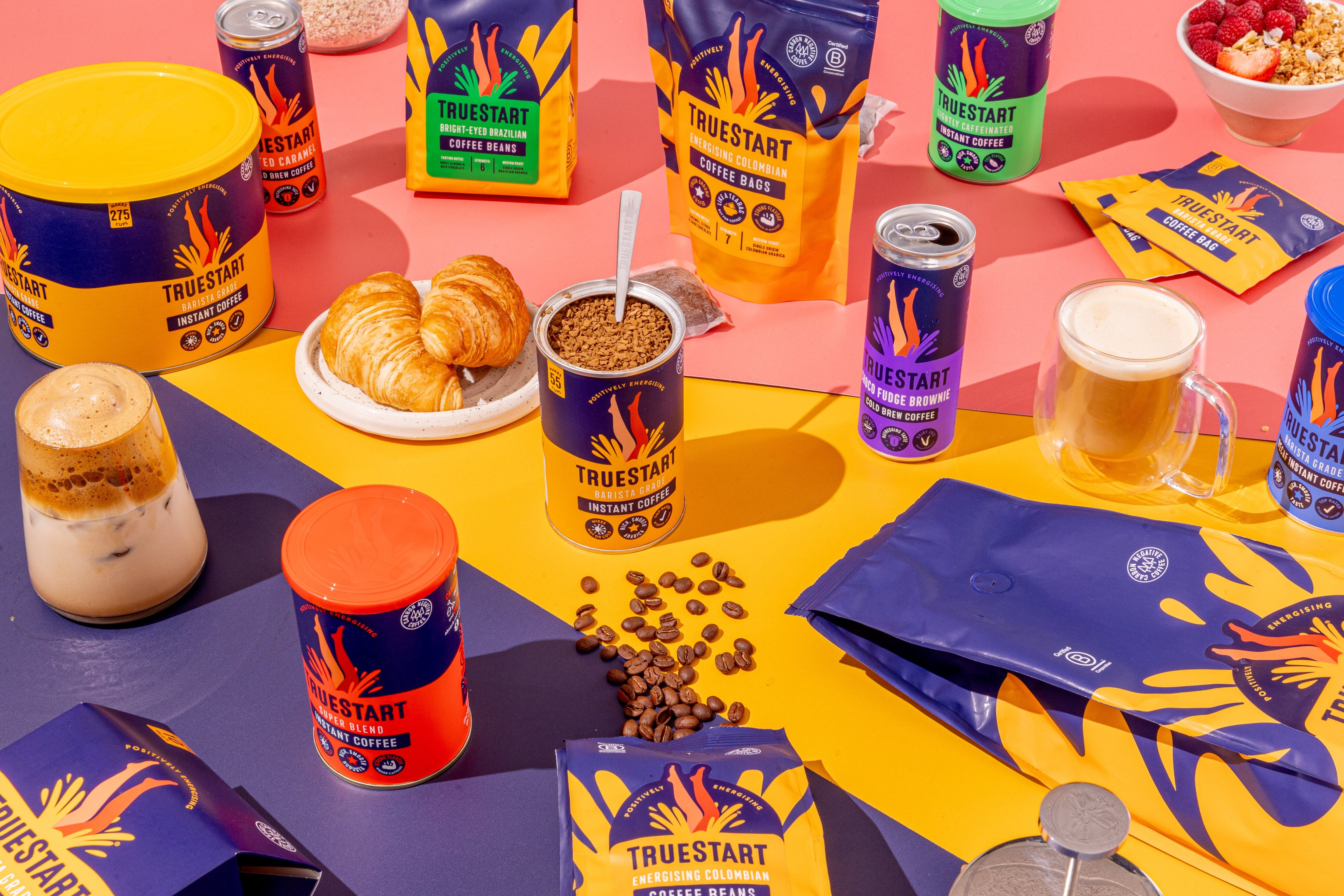 TrueStart instant coffee products