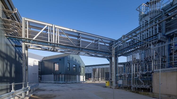 Multi-million pound gin distillery and HQ constructed for Alcohols Limited