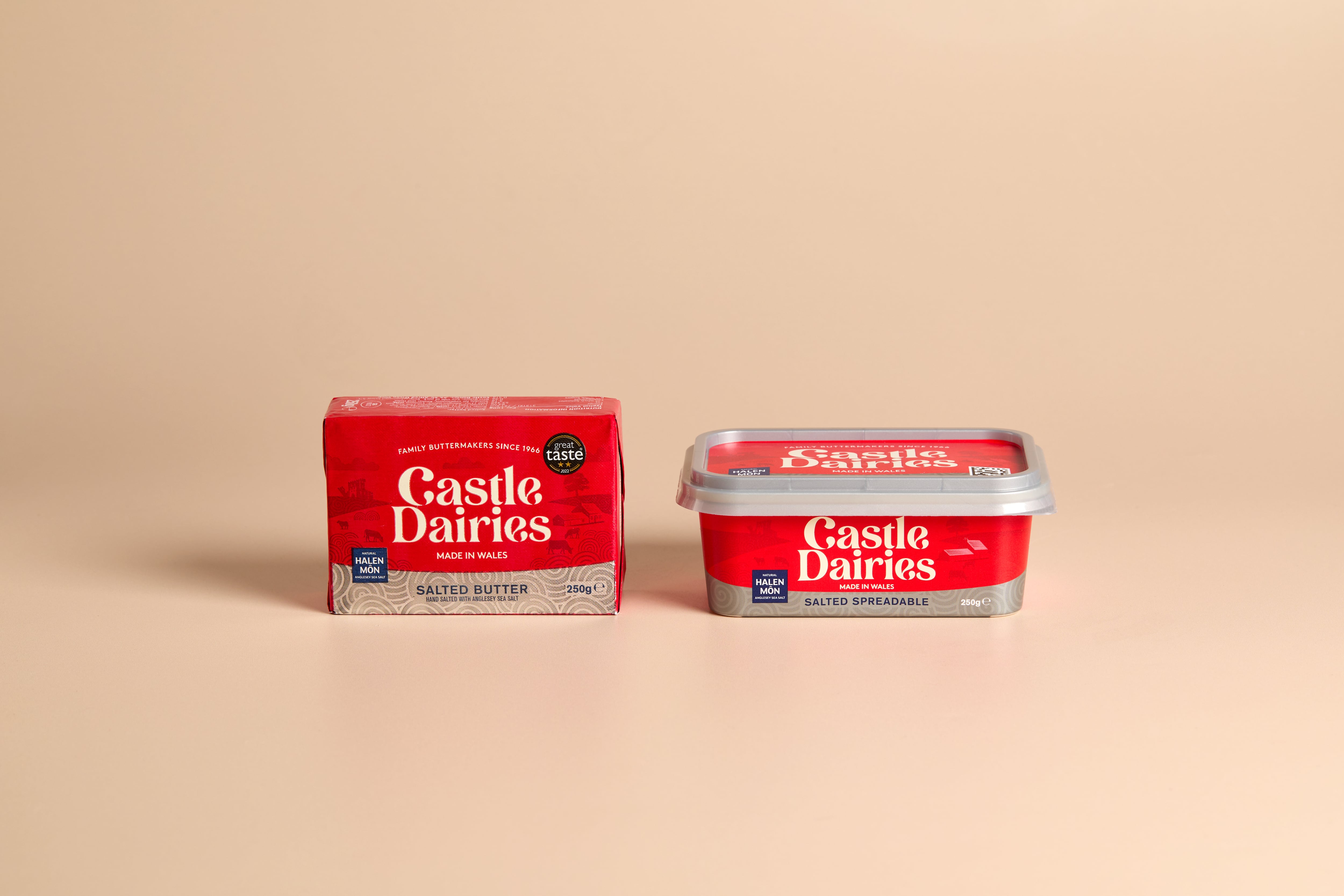 Castle Dairies and Halen Môn unveil new butter range