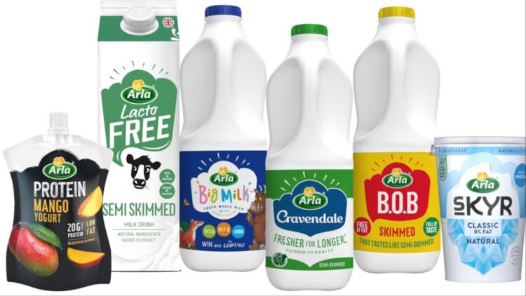 Arla UK revenue reaches £1.2bn during H1, ‘challenging’ H2 conditions predicted