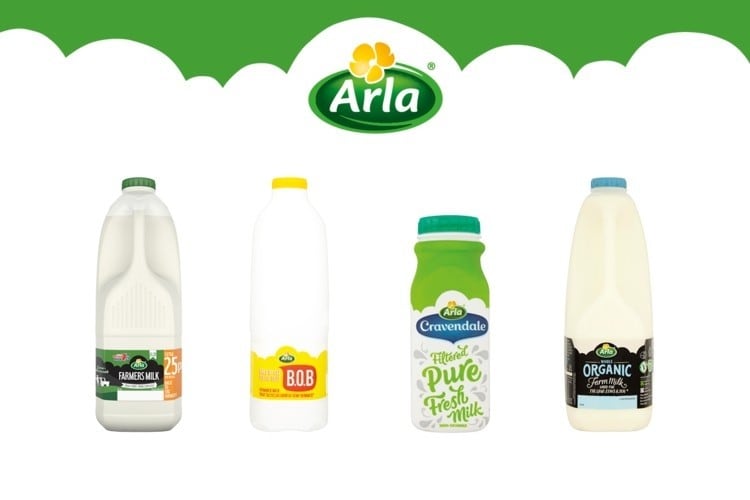 Arla milk and yogurts scrap ‘use by’ labels