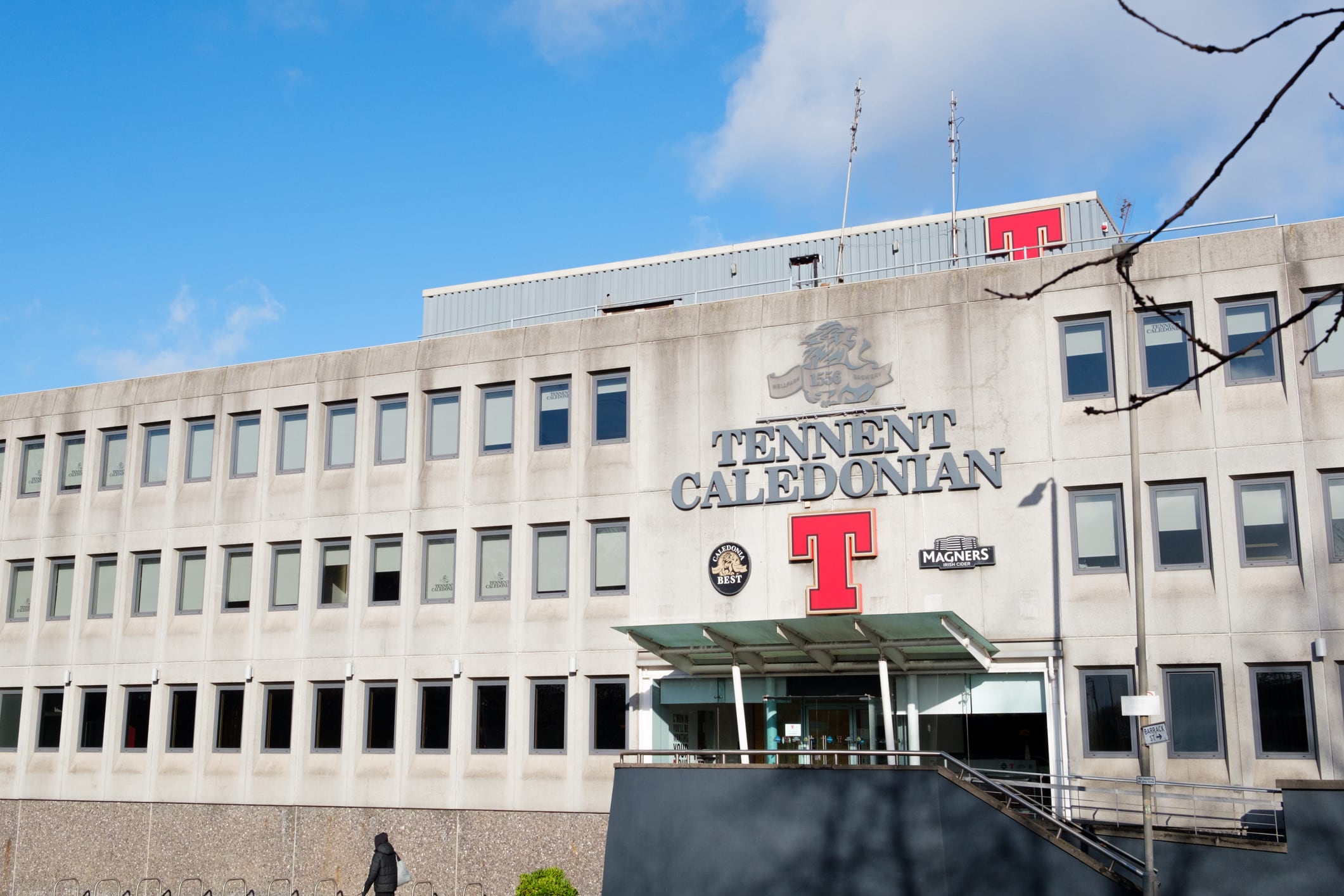 A Tennent's brewery