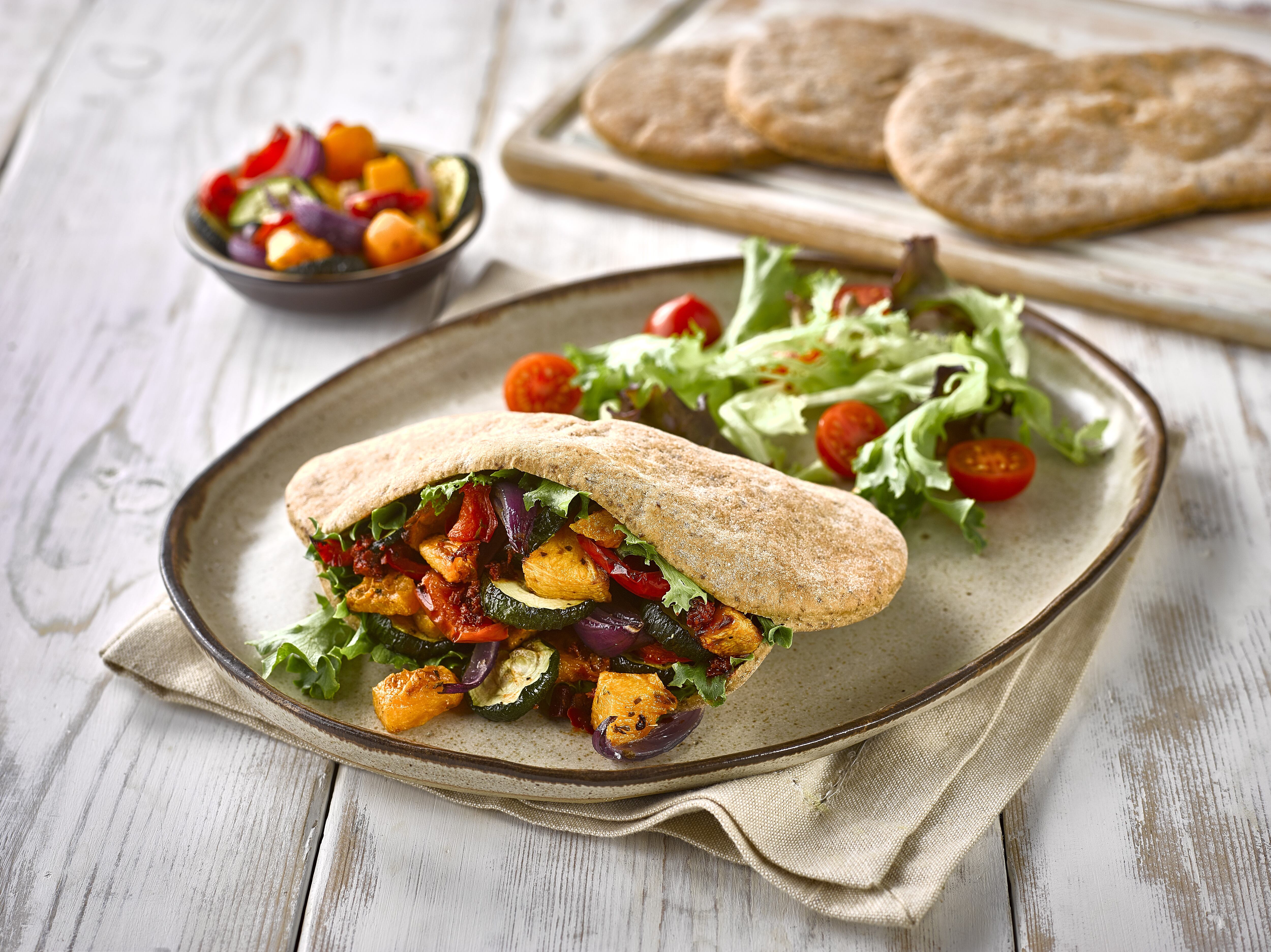 Gluten Free Soft Brown Pittas