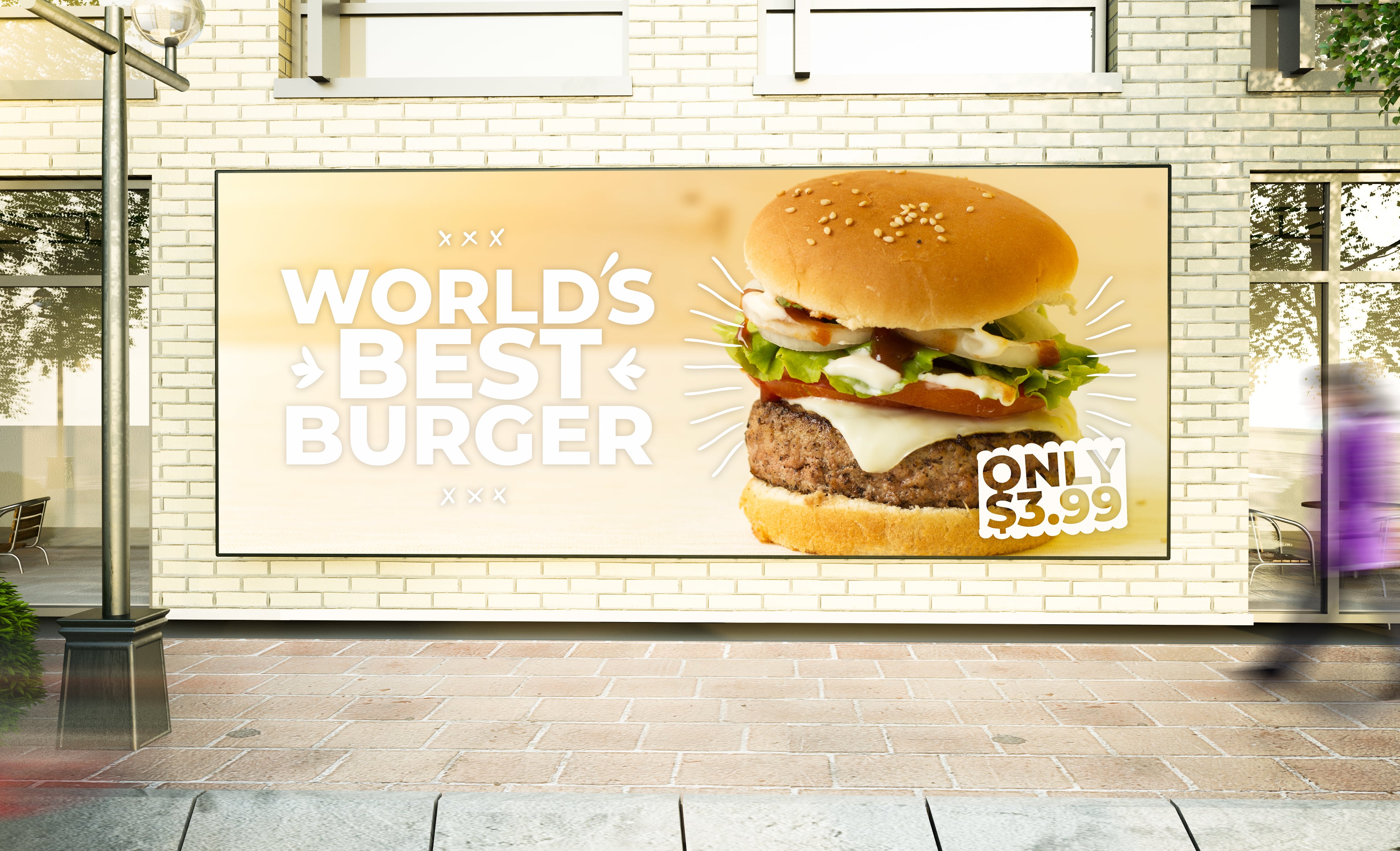 The ban on meat adverts in public spaces is set to come into force this year.