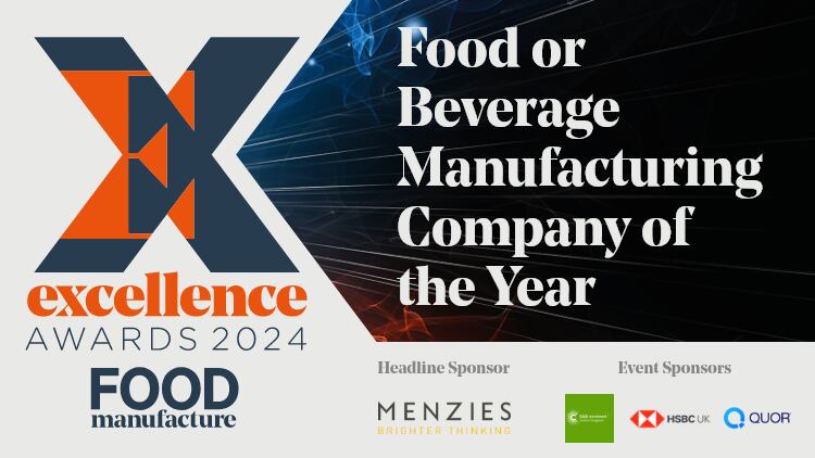 Who will win Food/Beverage Manufacture of the Year 2024?