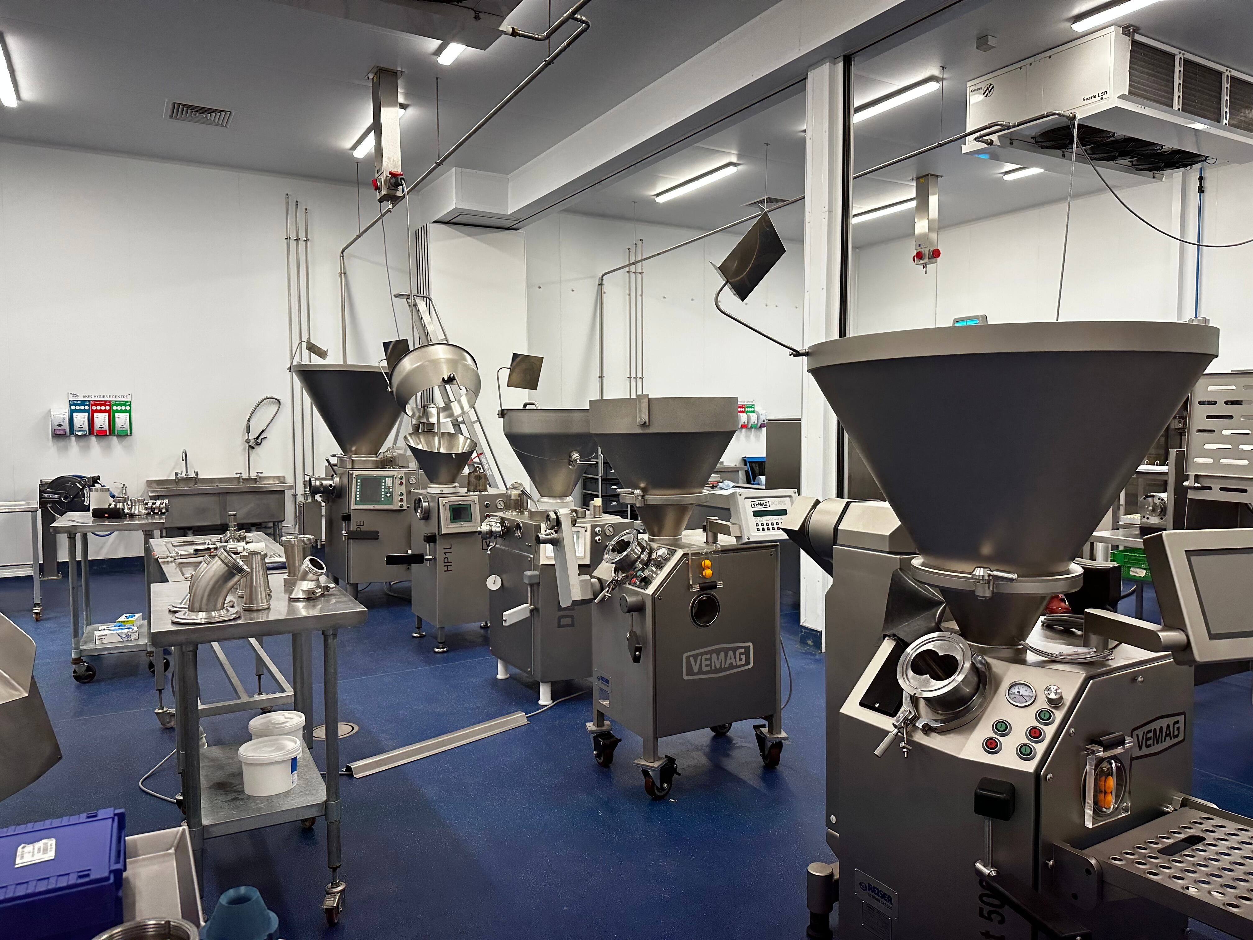 Food manufacturing equipment