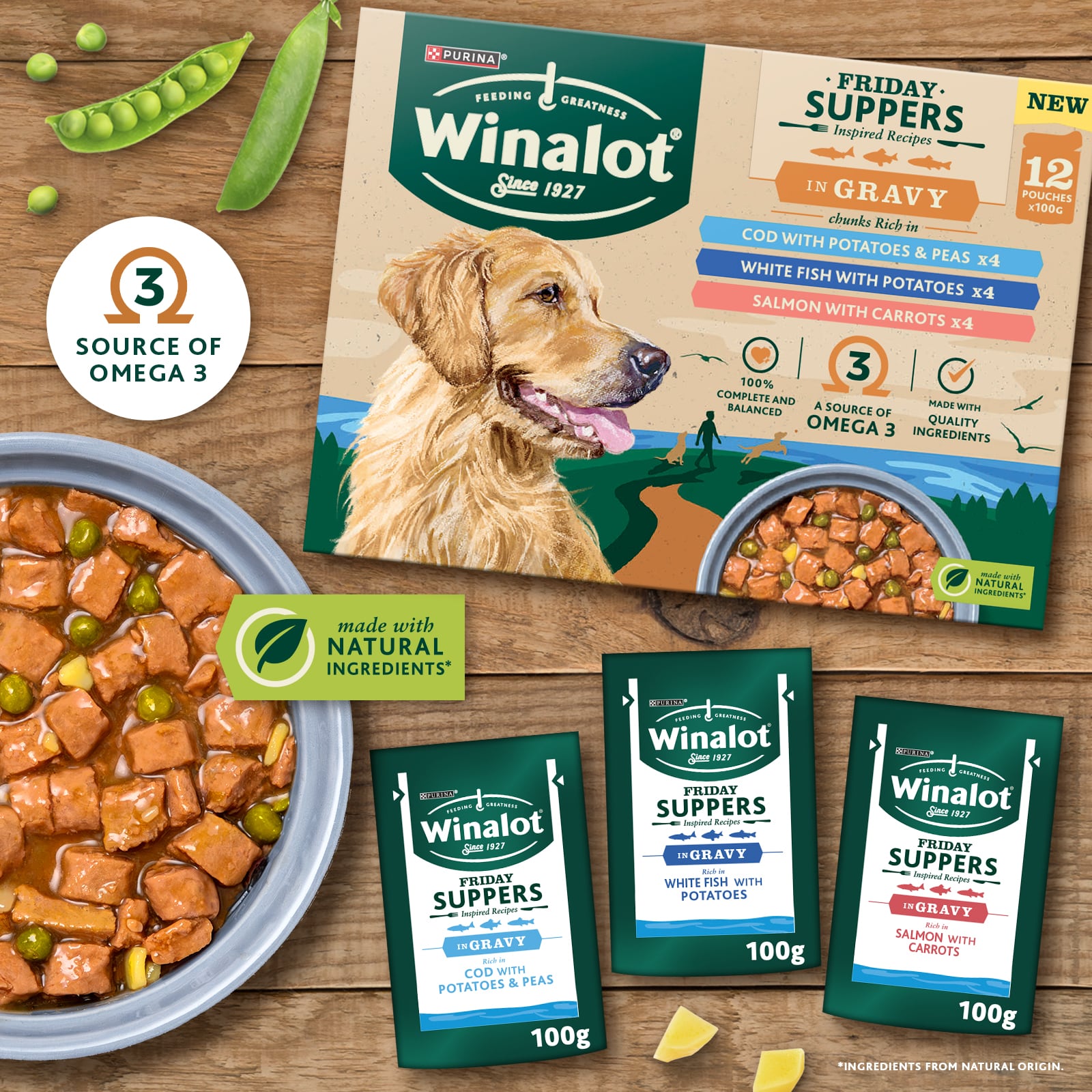 Winalot Friday Fish Suppers range