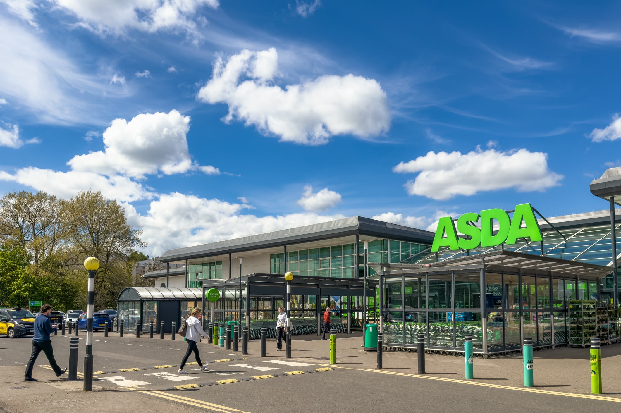 An Asda store