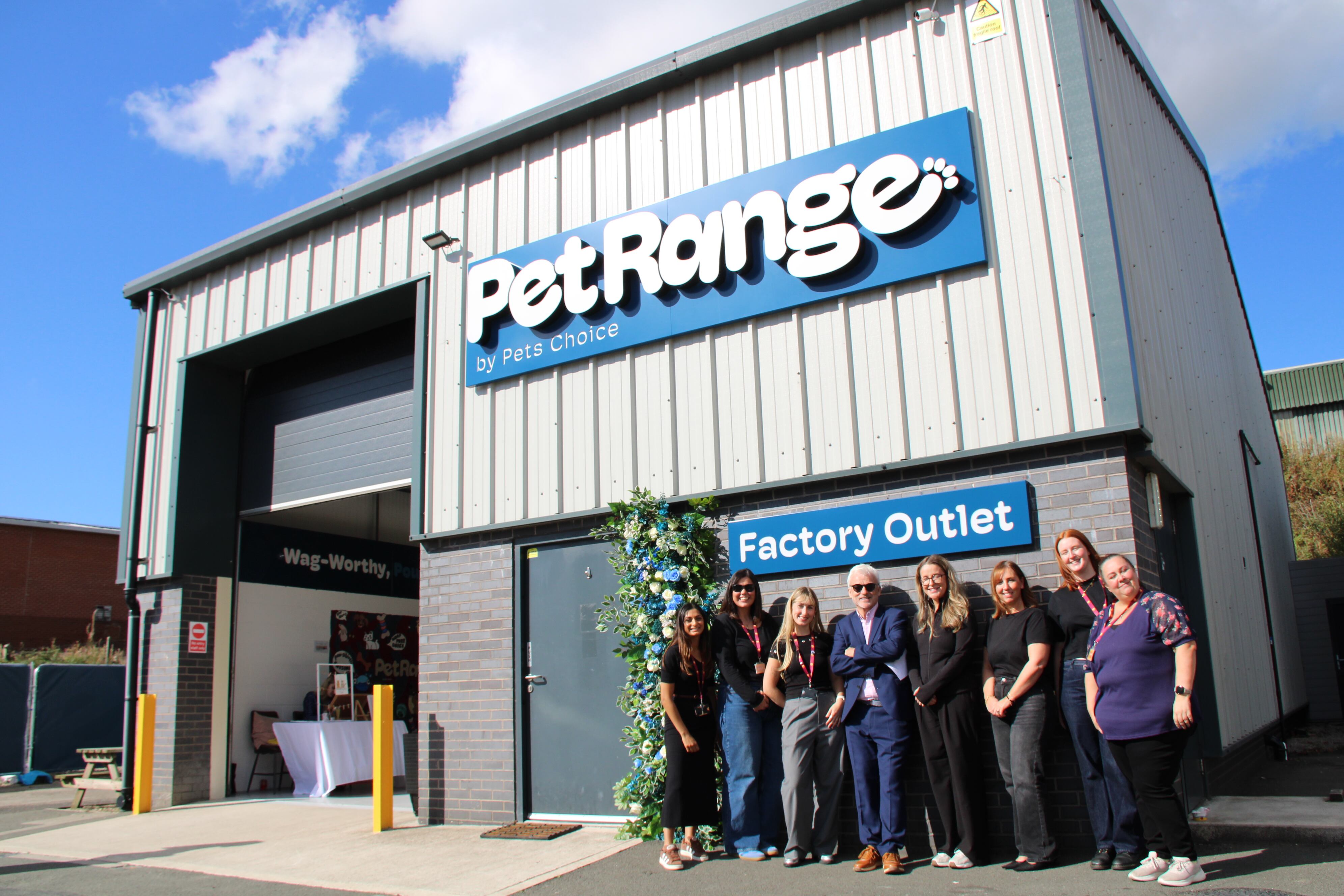 The new Pet Range outlet store in Blackburn is open three days a week.