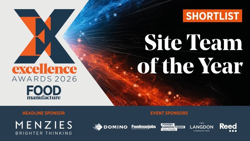 Food Manufacture Site Team of the Year graphic