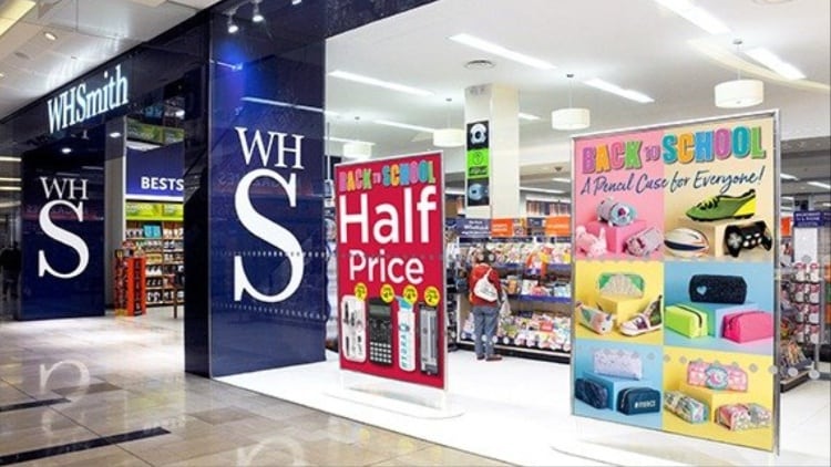 WH Smith to sell high street retail business for £76m