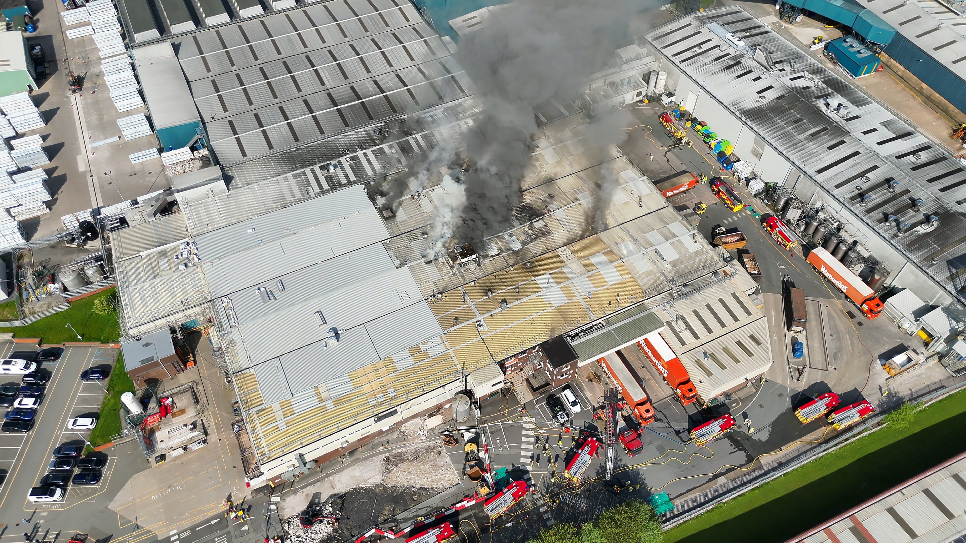 site fire