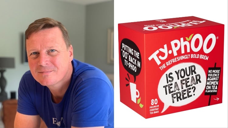 New CEO at Typhoo as tea brand hires former Burts Snacks boss
