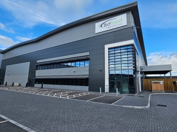 The site in Worcester is Bidfood's 27th depot in the UK.
