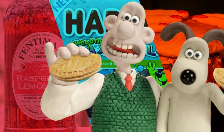Wallace & Gromit pasties lead new food and drink launches