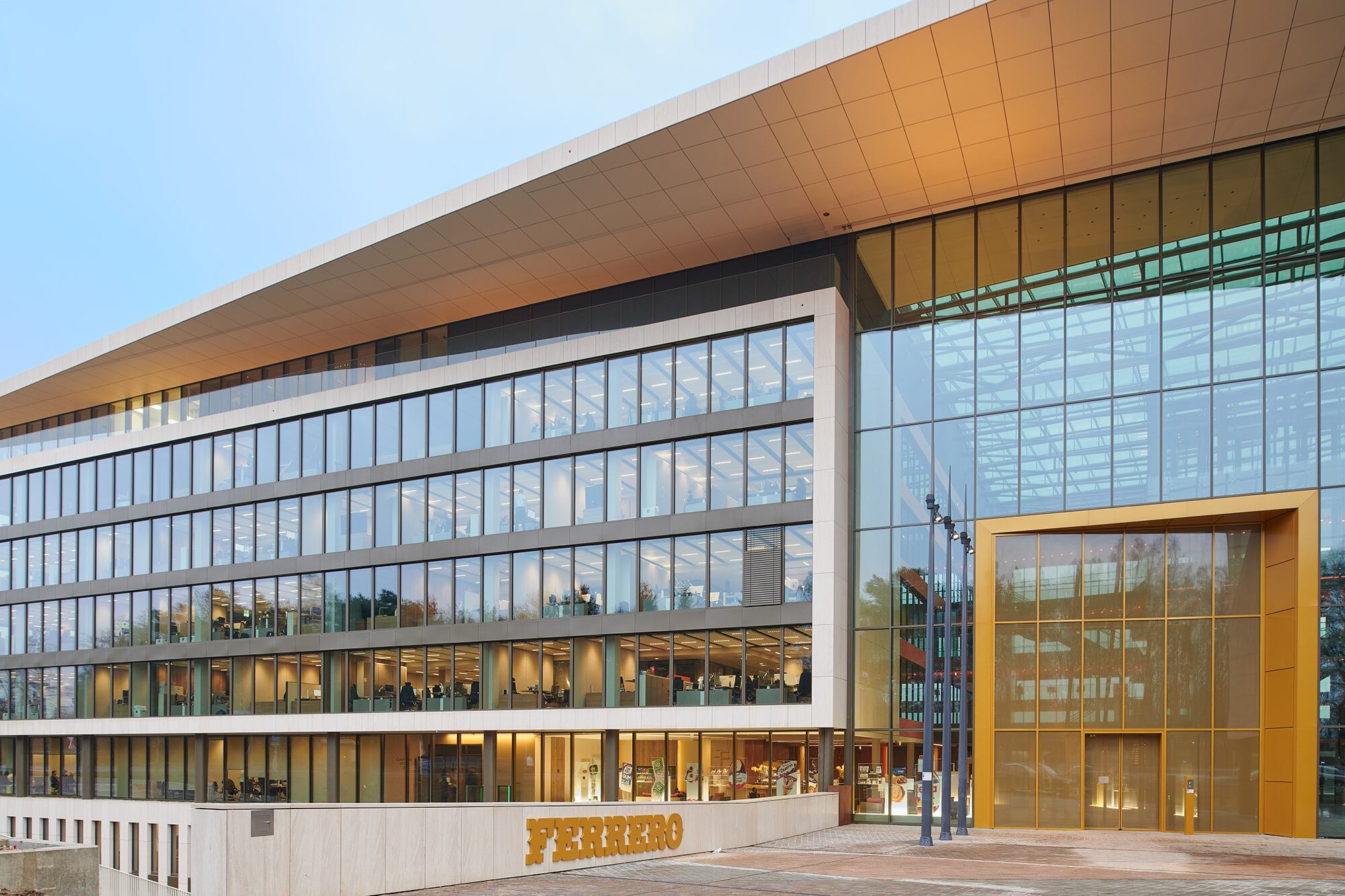 Ferrero's global headquarters in Luxembourg.
