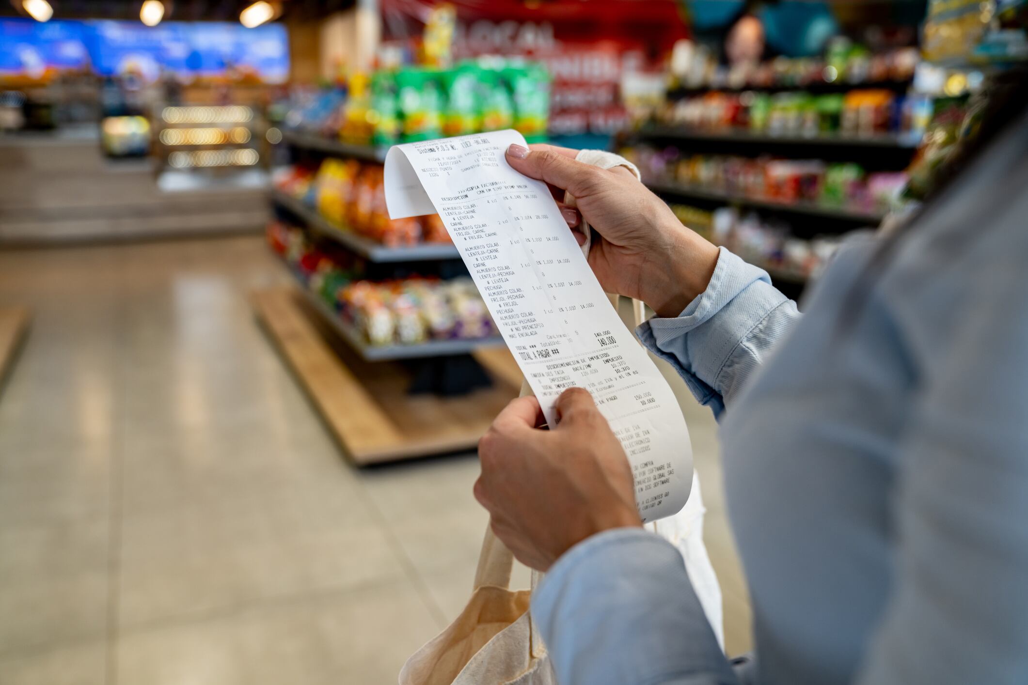Food receipt