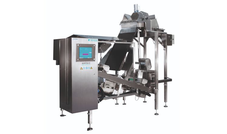 Optical sorter boosts nut processors volume eight-fold