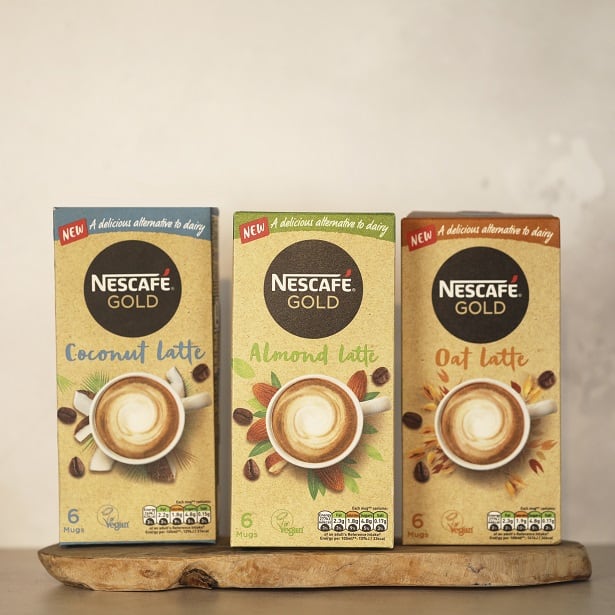Nestlé launches first plant-based instant white coffees
