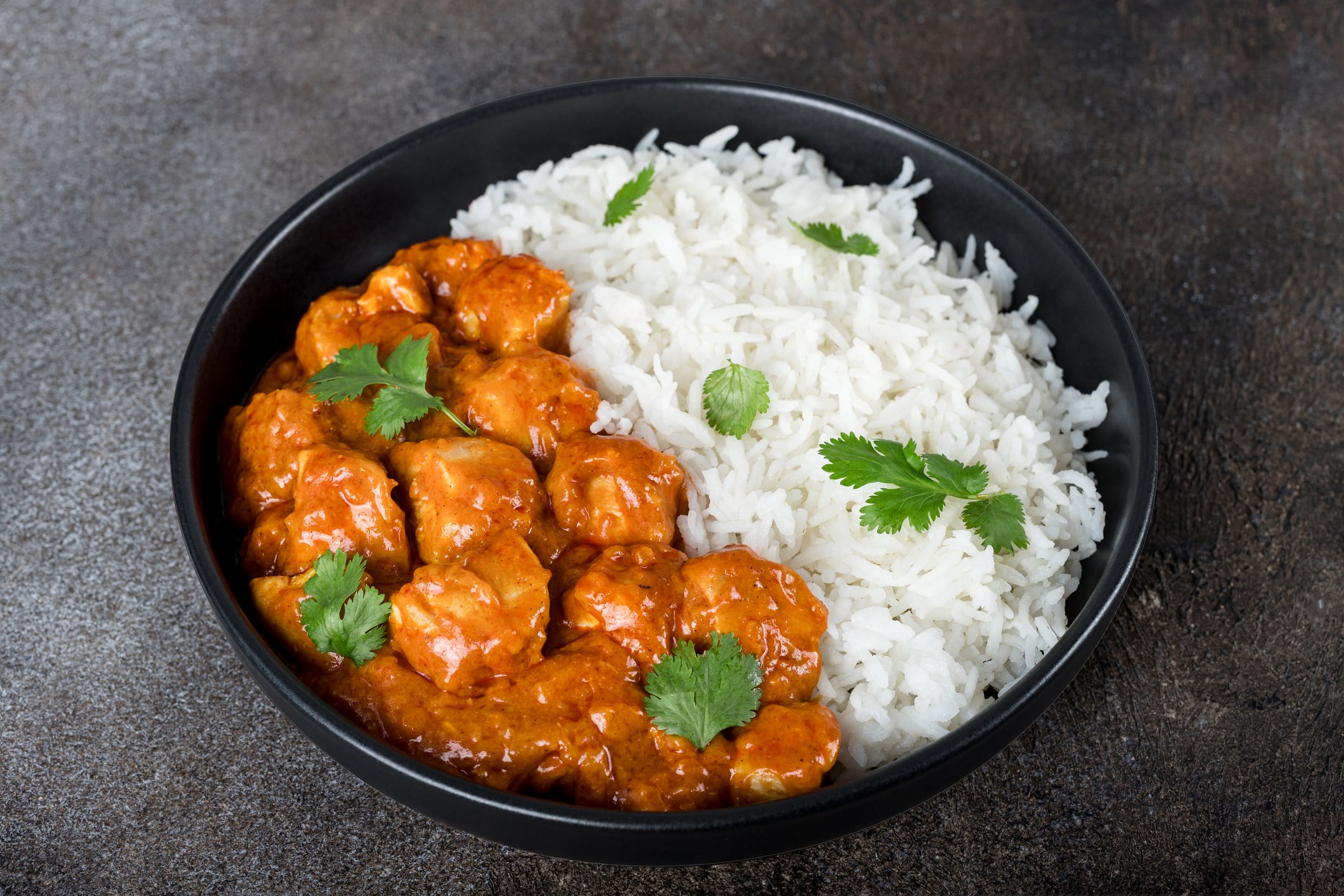 Curry and rice