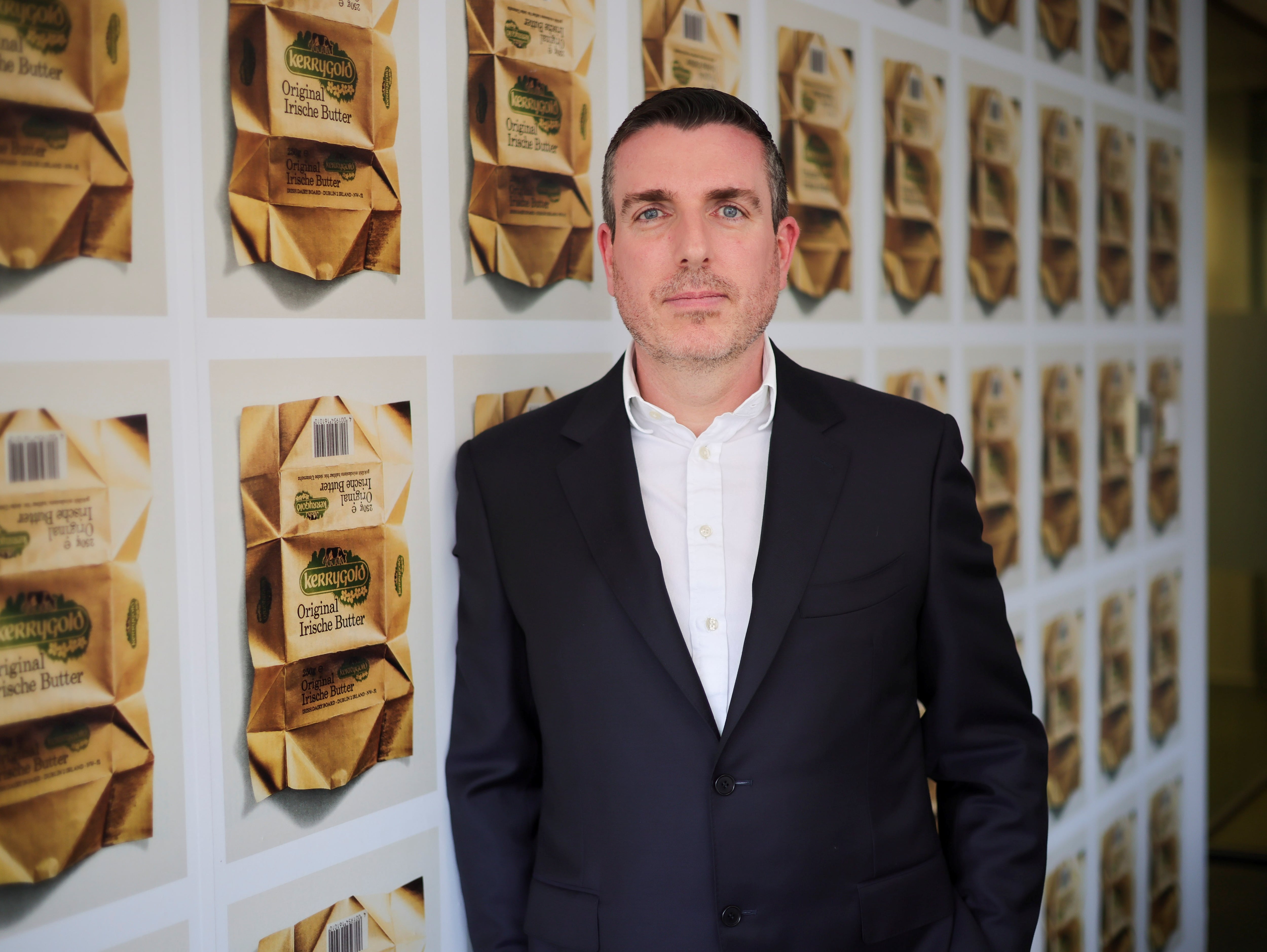 The corporate headshot of a man