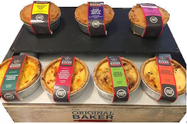 The Original Baker launches gluten-free range 