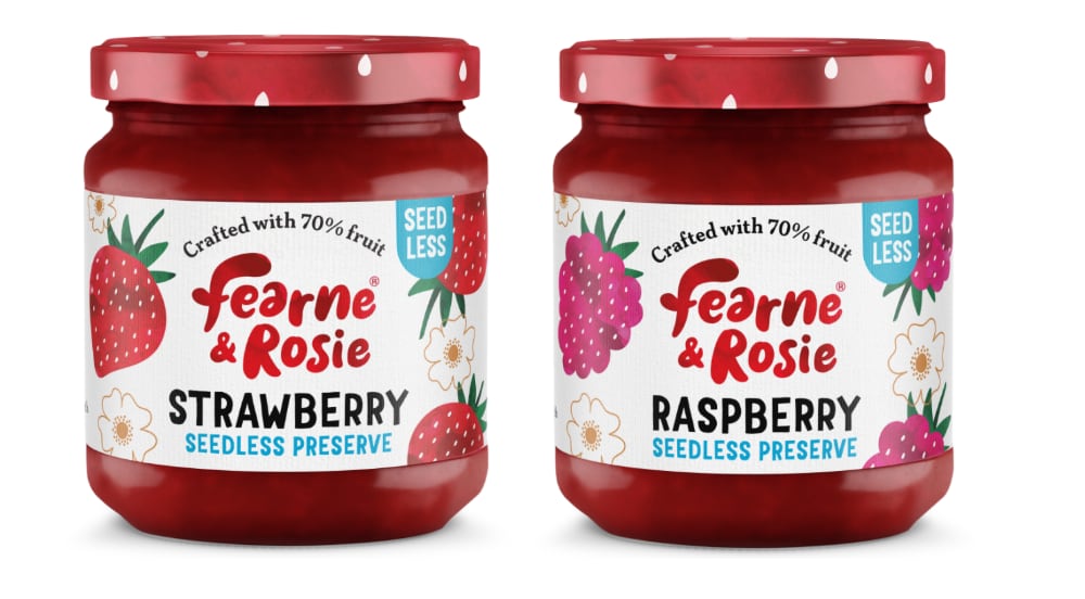 Two jam jars