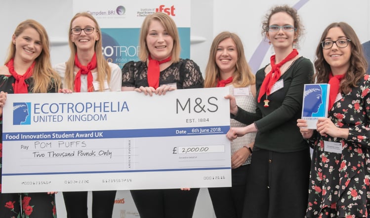 Ecotrophelia UK 2019 offers £2,000 to winners