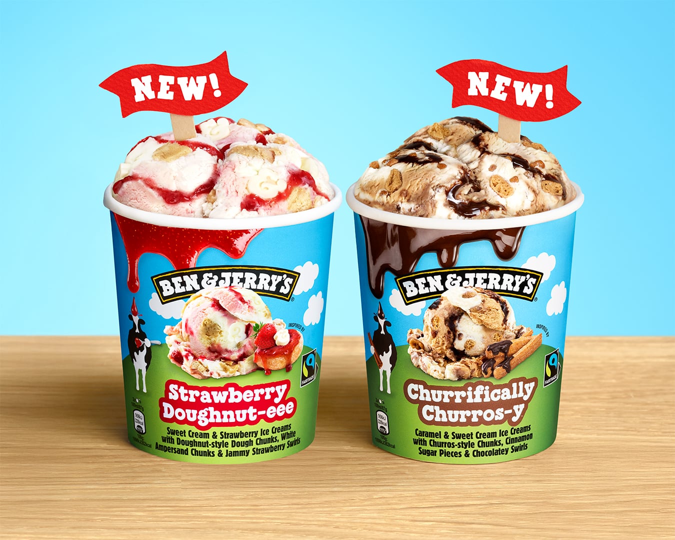 Ben & Jerry's launches two new indulgent SKUs inspired by iconic bakery treats.