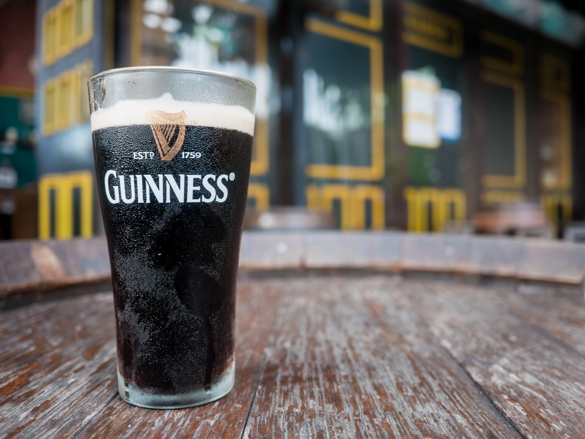 Guinness pint