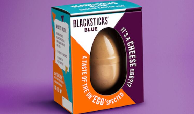 Blue cheese egg launched in time for Easter