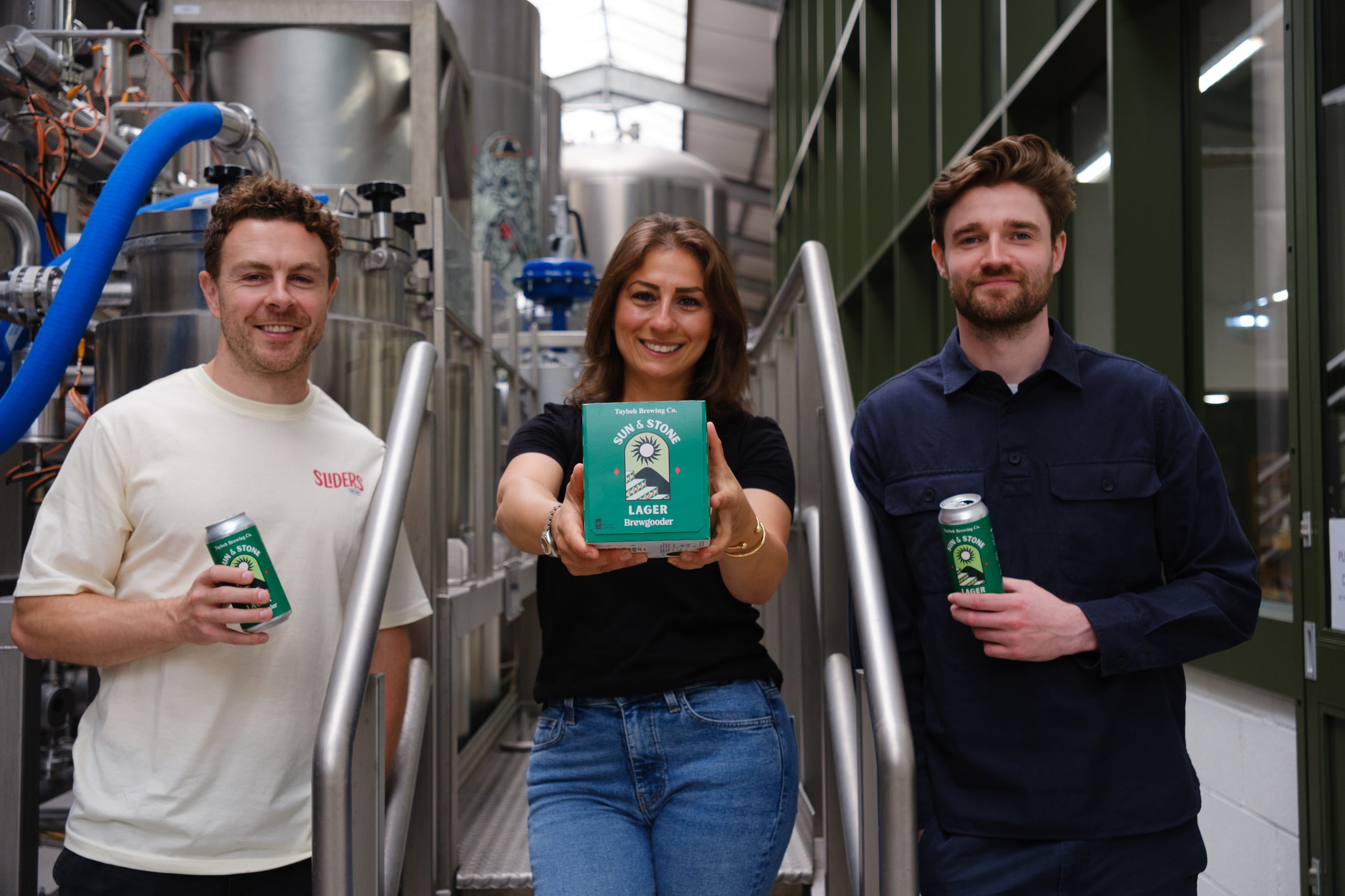 Palestinian brewery and Brewgooder launch lager with proceeds set for Gaza and West Bank